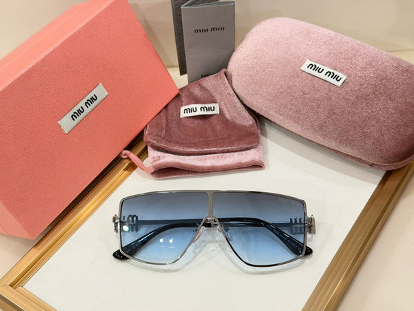 Stylish  Designer Rimless Sunglasses  Premium Gradient Lens Fashion Shades