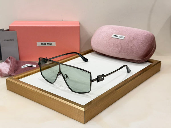 Stylish  Designer Rimless Sunglasses  Premium Gradient Lens Fashion Shades