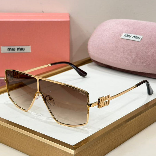 Stylish  Designer Rimless Sunglasses  Premium Gradient Lens Fashion Shades