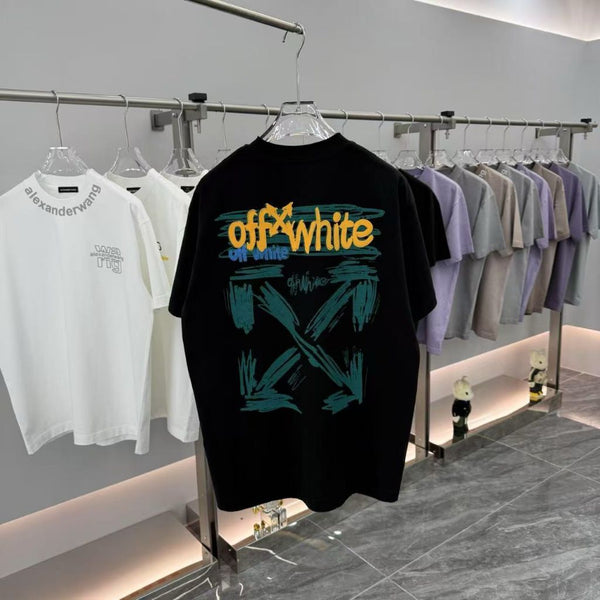 Premium  Graphic Back Print Black Drop Shoulder T-Shirt Streetwear Essential