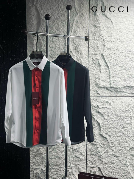 Luxury Stripe Designer Shirt  Premium Regular Fit