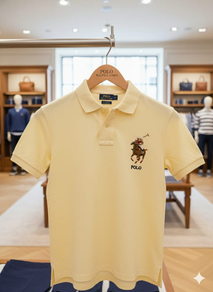 Premium Branded  Polo T-Shirt Classic Horse Logo Edition
