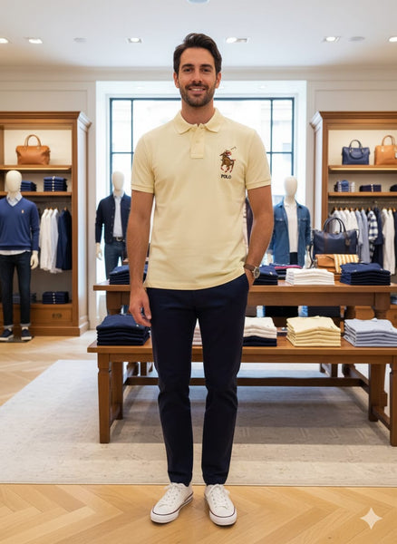 Premium Branded  Polo T-Shirt Classic Horse Logo Edition
