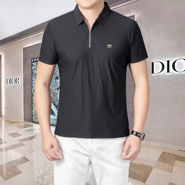 Premium Half-Zip Polo T-Shirts  Elegant Comfort Collection