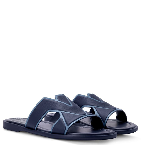Stylish Navy Slides – Modern Comfort Wear