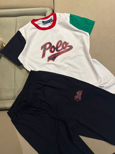 Women’s Premium Polo Co-Ord Set Stylish T-Shirt & Track Pant