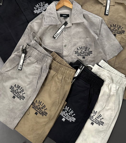 Premium Designer Co-Ord Set for Men Stylish Shirt & Pant Collection