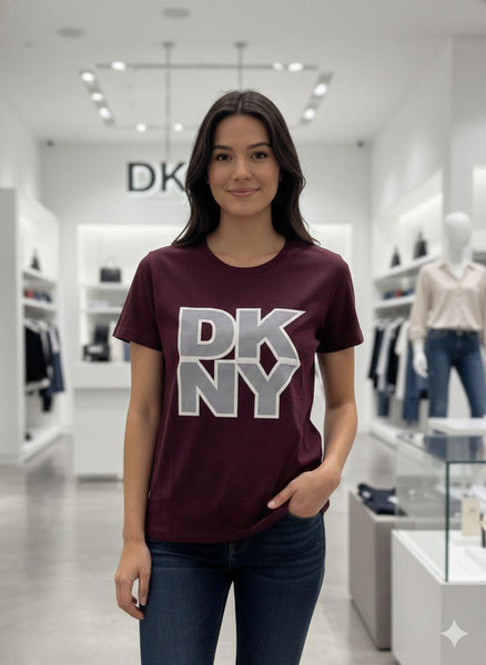 Premium  Printed Women’s T-Shirt Stylish Maroon Casual Wear