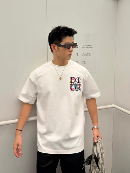 premium Designer  White  Oversized T-Shirt