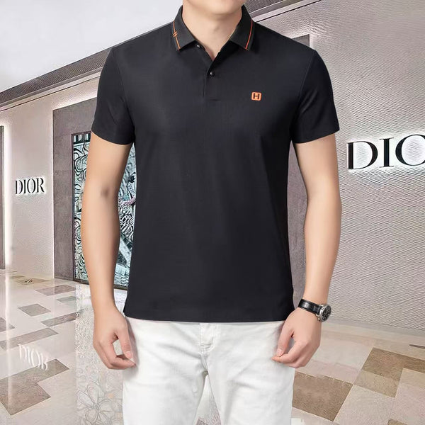 Men’s Premium Classic Polo T-Shirt With Initial Brand Logo