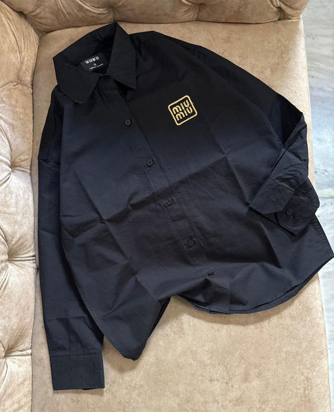 Premium Brand  Women’s  Casual Shirt With Embroidered Logo