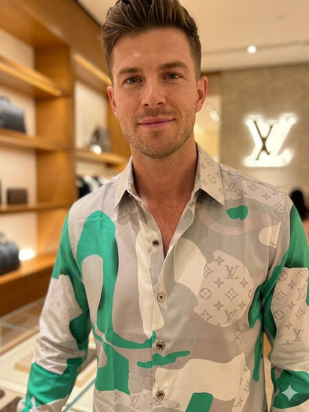 Luxury Designer Printed Premium Casual Shirt