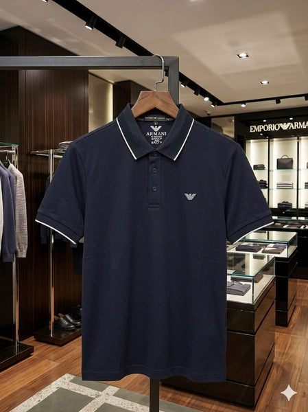 Men’s Premium Solid Polo T-Shirt Classic Collar Half Sleeve Regular Fit Polo Tee