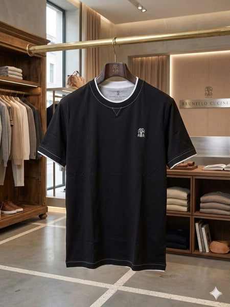 Classic Collar Half Sleeve Regular Fit Polo Tee Stylish Casual Summer Clothing