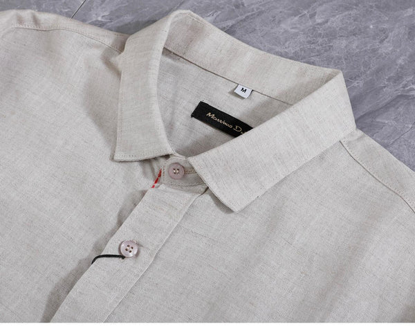 Elegant  Linen Shirt & Trouser Co-Ord Set for Men