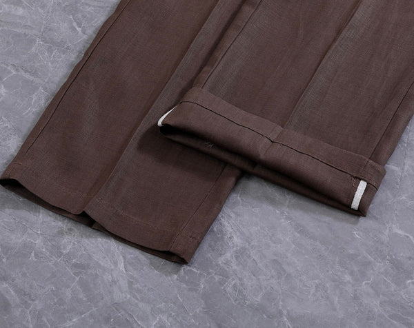 Men’s Premium Brown Shirt & Trouser Co-Ord Set