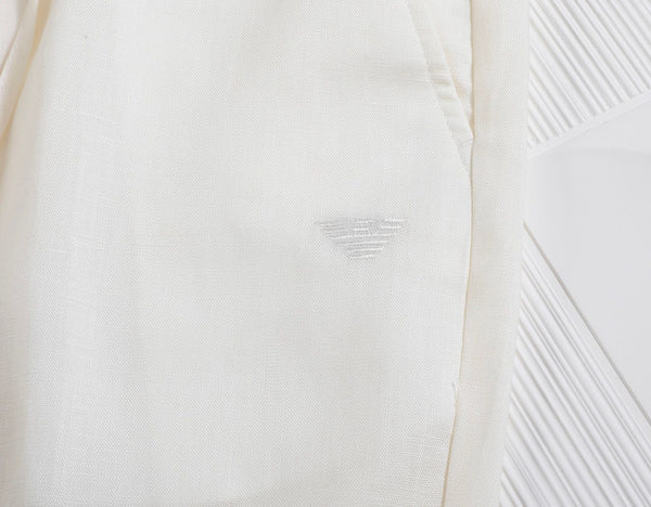Classic Regular Fit Button-Up Full Sleeve Shirt with Matching Trousers