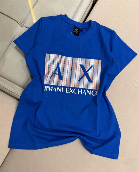 Women's Premium Brand Logo Round Neck Half Sleeve T-Shirt