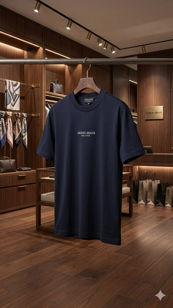 Luxury Regular Fit Crew Neck Casual Tee