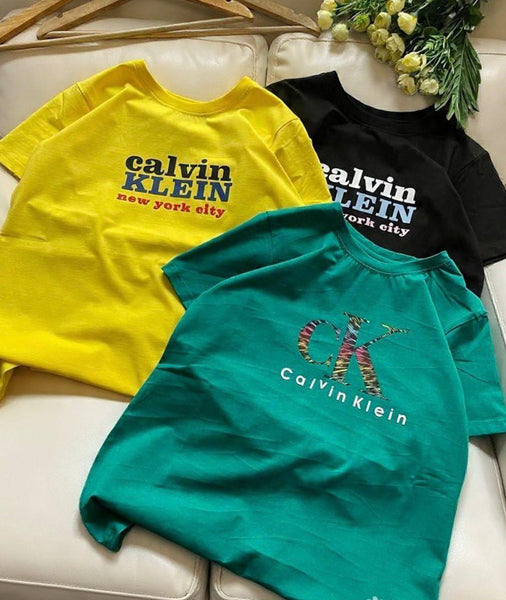 Graphic Logo T-Shirt Casual Half Sleeve Tees for Women
