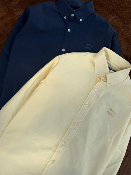 Premium Men's  Button-Down Shirt Collection Classic Solid Casual & Formal Wear