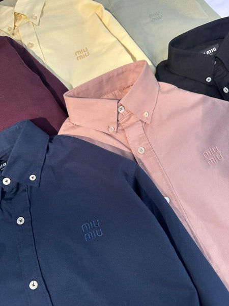Premium Men's  Button-Down Shirt Collection Classic Solid Casual & Formal Wear