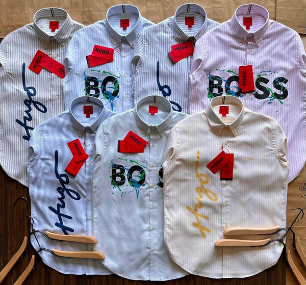 Premium New Collection Striped Button-Down  Shirt