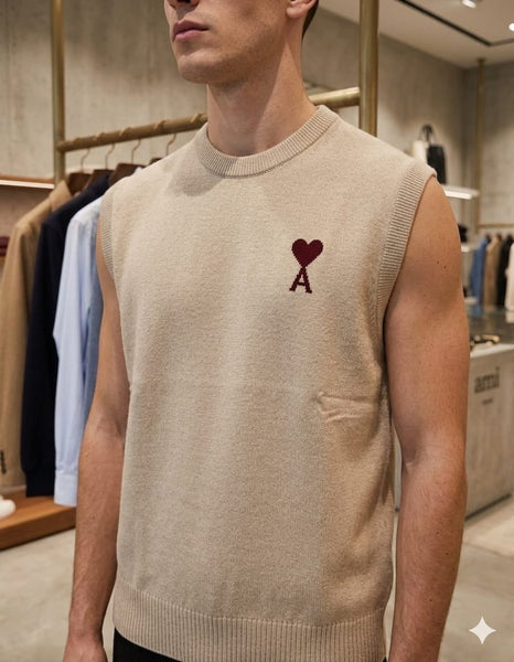 Luxury Minimalist Sleeveless Fashion Tee