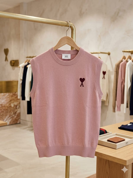 Luxury Minimalist Sleeveless Fashion Tee