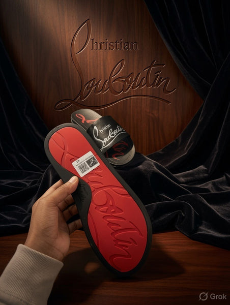 Luxury Black Designer Slide Sandals – Premium Comfort & Modern Style
