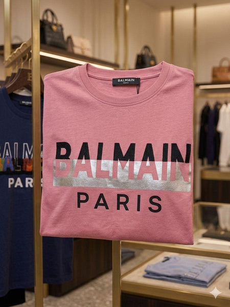 Women’s Premium Pink Logo T-Shirt Elegant Casual Wear