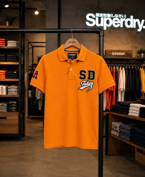 Premium Brand   Signature Logo Polo T-Shirt  For Men