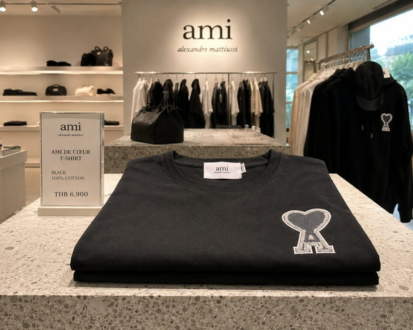 Premium Black Heart Logo T-Shirt & Shorts Co-Ord Set for Men