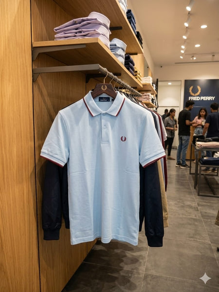 Men's Luxury Polo T-Shirt with Embroidered Logo