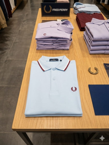 Men's Luxury Polo T-Shirt with Embroidered Logo