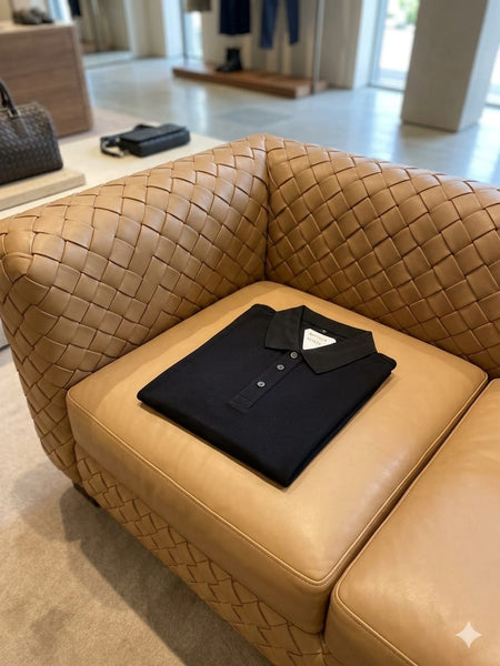 Luxury Minimalist Polo Shirt Black Edition