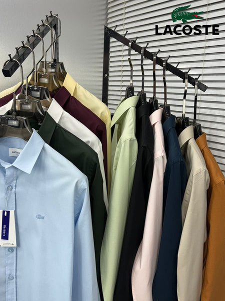 Men's Premium Solid Formal Shirt Classic Fit Long Sleeve Button-Down