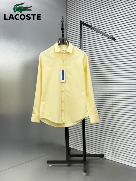 Men's Premium Solid Formal Shirt Classic Fit Long Sleeve Button-Down