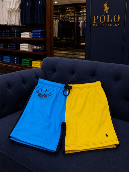 Men's Colorblock Drawstring Shorts – Premium Casual & Sports Wear
