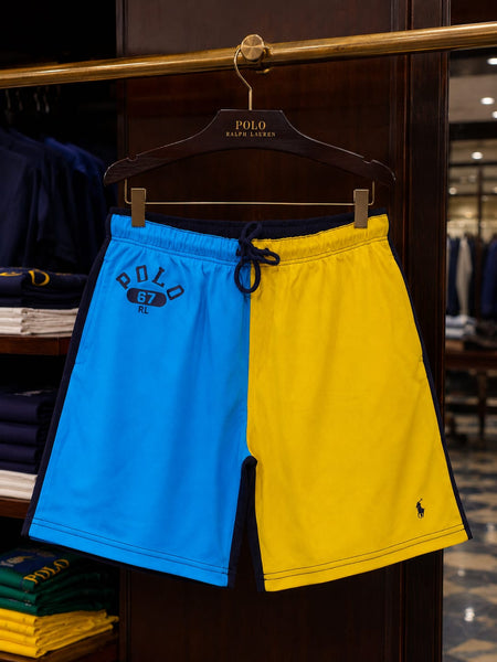 Men's Colorblock Drawstring Shorts – Premium Casual & Sports Wear