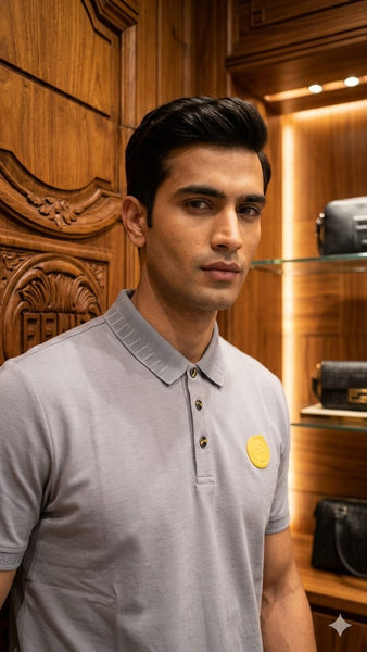 Brand Signature Polo T-Shirt – Smart Casual Premium Collection