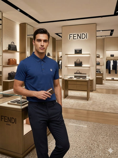 Premium Blue Polo Shirt – Timeless Everyday Fashion
