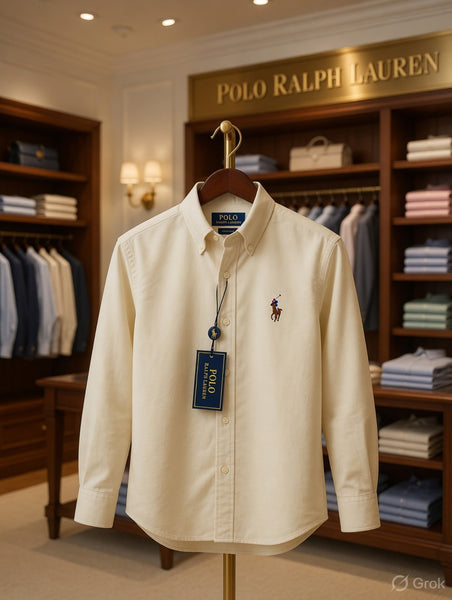 Premium Yellow Oxford Formal Shirt for Men