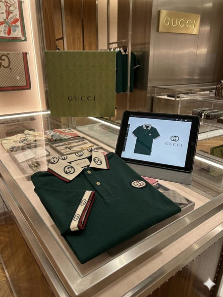 Men's Premium Dark Green Polo T-Shirt With Stylish Contrast Collar