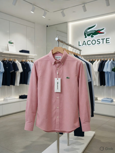 Luxury Brand Classic Pink  Shirt for Men