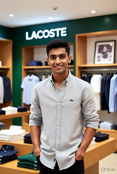 Branded Classic Fit Button-Down Shirt Premium Collection
