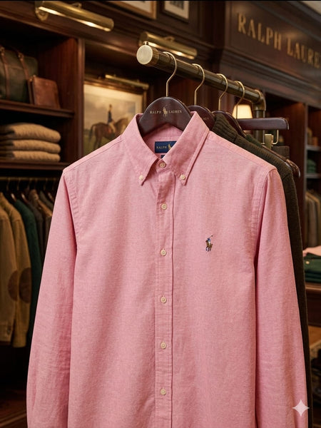Exclusive  Premium Everyday Wear Pink Shirt For Men