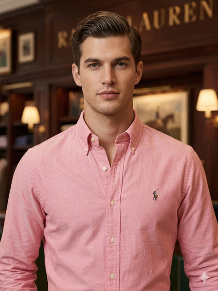 Exclusive  Premium Everyday Wear Pink Shirt For Men