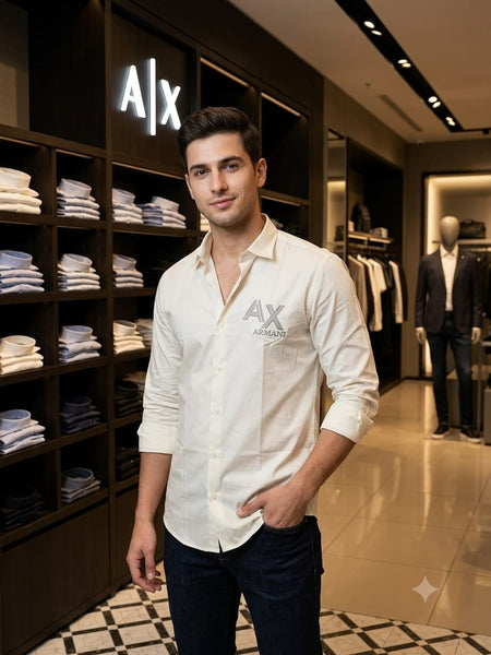 Branded New Collection  White Formal Shirt