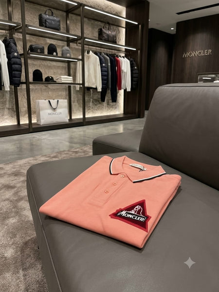 Premium Peach Polo T-Shirt – Elegant Casual Comfort